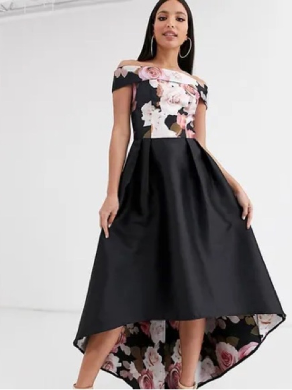 Off the shoulder dress